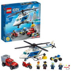 LEGO City Police 60243 üldözés rendőrségi helikopterrel