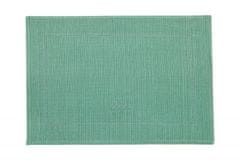 Lene Bjerre MERCY pamut tányér, zöld, 48 x 34 cm