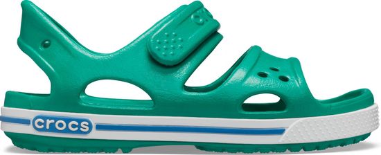 Crocs Fiú Crocband II Sandal PS Deep Green/Prep Blue 14854-3TV