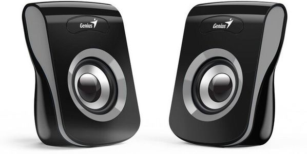 Hangszórók Genius SP-Q180, 2.0 szett, teljesítmény 6 W, 3,5 mm-es jack, USB