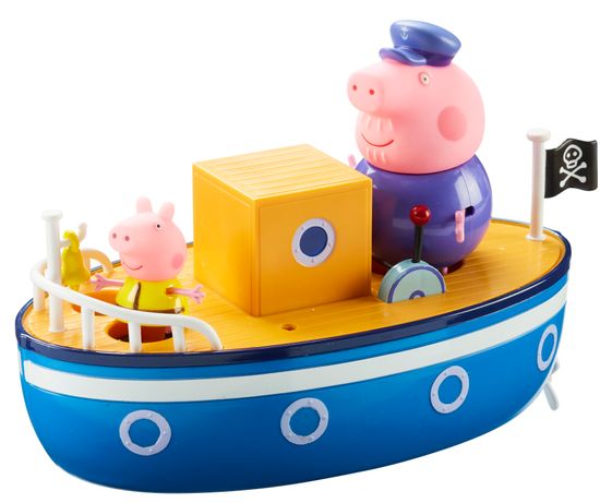 TM Toys Peppa Pig - Hajó + 2 figura