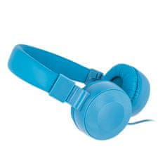 setty. vezetékes fejhallgató mikrofonnal 1,20m kék GSM041707
