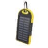 napelem sárga power bank 5000mAh 5V GSM036557