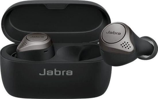 Jabra Bluetooth handsfree fülhallgató Elite 75t, 100-99090000-60, titán fekete