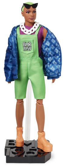 Mattel Barbie BMR1959 Ken zöld hajja, divatos, deluxe