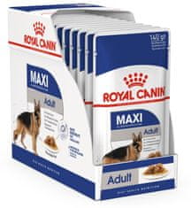 Royal Canin Maxi Adult alutasakos kutyaeledel, 10 x 140 g