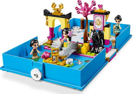 LEGO Disney 43174 Mulan és az ő kalandos mesekönyve