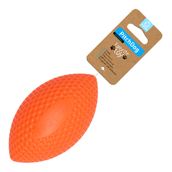 PitchDog SPORT BALL labda kutyáknak, narancssárga, 9 cm