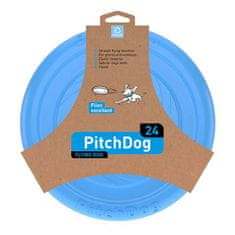 PitchDog repülő DISK kutyáknak kék 24 cm