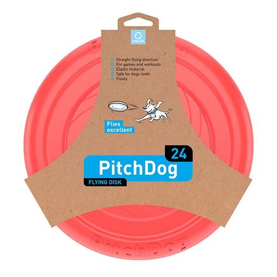 PitchDog repülő DISK kutyáknak rózsaszín 24 cm
