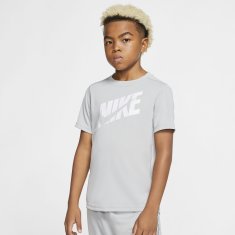 Nike fiú póló NK HBR+ PERF TOP SS, XS, szürke