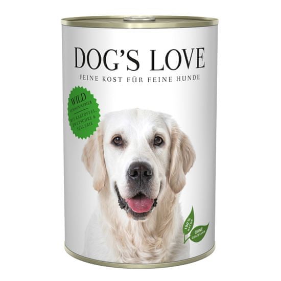 Dog's Love Adult Classic vadhúskonzerv, 400 g