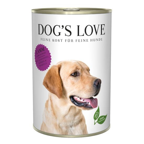 Dog's Love Adult Classic báránykonzerv, 400 g
