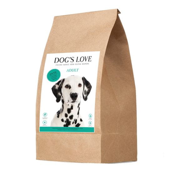 Dog's Love granulátum Adult kacsa 12 kg