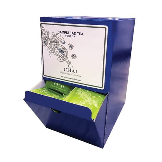 Hampstead Tea London BIO Chai zöld méregtelenítő tea orientális ízesítéssel, 250 db