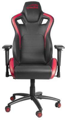 Speedlink Xandor, fekete/piros (SL-660005-BKRD) gamer szék, szék számítógéphez, forgószék, derék- és nyaktámasz