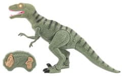 Teddies Járó dinoszaurusz IC velociraptor 50 cm hangokkal és világos zöld színben