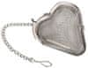 Fackelmann Szív alakú teatojás „Szív“, rozsdamentes acél
