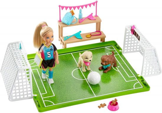 Mattel Barbie Chelsea Fotbalistka játék szett