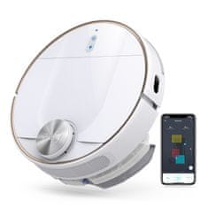 Eufy RoboVac L70 Hybrid-White (Vacuum & Mopping) with APP Wi-Fi