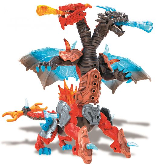 Mattel Breakout Beasts Kétfejű sárkány