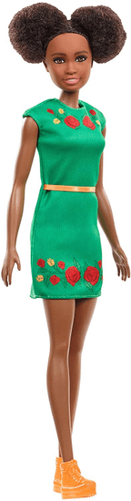 Mattel Barbie Nikki zöld ruhában