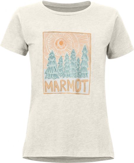 Marmot női póló, Woodblock Tee SS (46470)