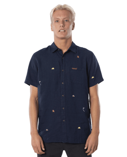 Rip Curl férfi ing SWC Motif Linen S/S Shirt