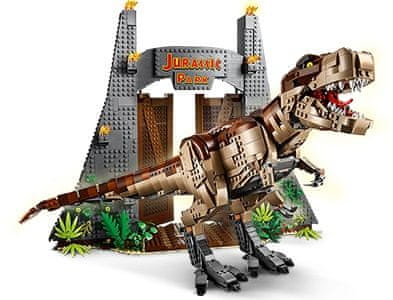 LEGO Jurassic World 75936 Jurassic Park: A T. rex tombolása