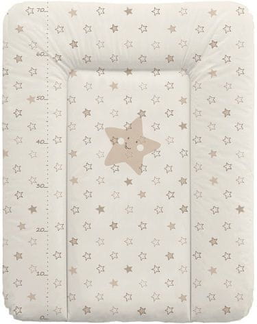 Ceba Baby Pelenkázó alátét komódra, puha, 50 x 70 cm Csillagok