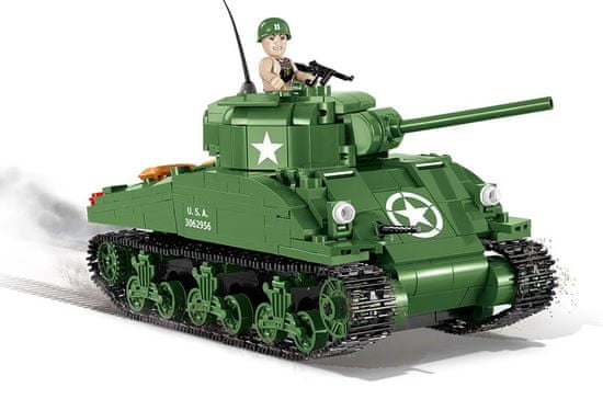 Cobi 2464A Small Army II WW M4A1 Sherman D-DAY