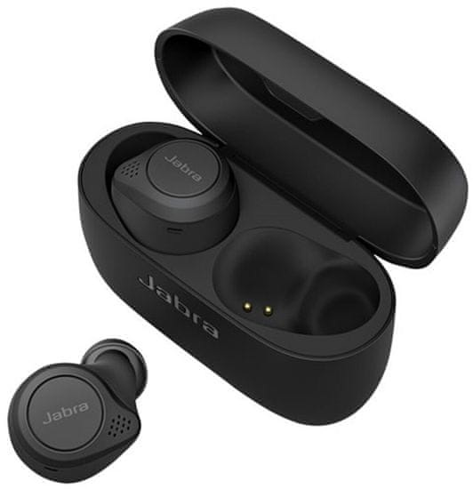 Jabra Elite 75t Bluetooth fülhallgató handsfree 100-99090001-60, fekete