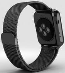 4wrist Milánói acél szíj Apple Watch - Fekete 38/40/41 mm