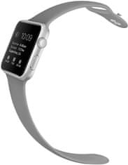 4wrist Szilikon szíj Apple Watch - Szürke 38/40/41 mm - S/M