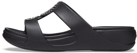 Crocs Monterey Diamante Slip-On Wedge W (206367-001) női papucs