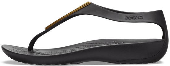 Crocs Serena Metallic Bar Flip W (206420-002) női papucs