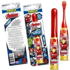 Firefly Avengers - Vasember, Fény és Hang, világító és beszélő fogkefe, 3r +