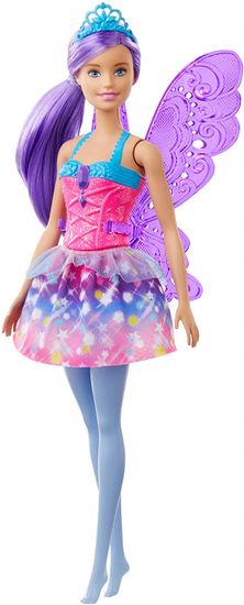 Mattel Barbie Varázsló tündér lila szárnyakkal