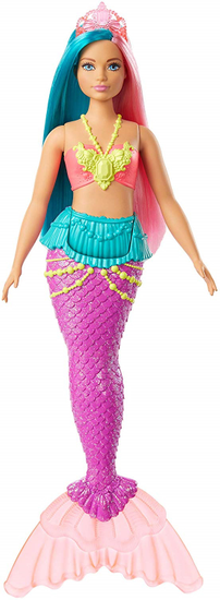 Mattel Barbie Varázslatos tengeri tündér türkiz-rózsaszín hajjal