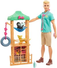 Mattel Barbie Ken és foglalkozása játékkészlet Ken állatorvos
