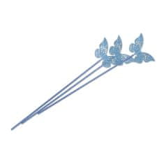 Ashleigh & Burwood Diffúzor botok, poliészter, pillangós kék, 3 db, hossza 28 cm