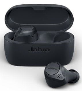 Jabra Bluetooth handsfree fülhallgató Elite Active 75t, 100-99091004-60, szürke