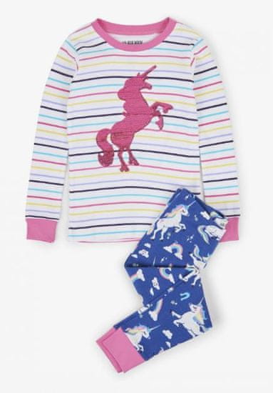 Little Blue House Rainbow Unicorns gyermek pizsama