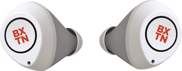 modern vezeték nélküli Bluetooth 5.0 fülhallgató hatótávolság 10 m-es modell Buxton Rei-Tw 050 erőteljes 6 mm meghajtók hifi dsp egyedülálló hangmikrofon kihangosító NC zajszűrés, egy feltöltéssel 6 ó 380 mAh akkumulátor, a fülben kényelmes súlya csak 7 g izzadság- és porálló sportoláshoz