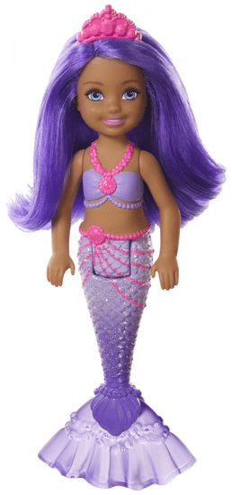 Mattel Barbie Chelsea tengeri hableány lila haj