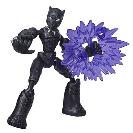 Avengers Bend and Flex Black Panther figura