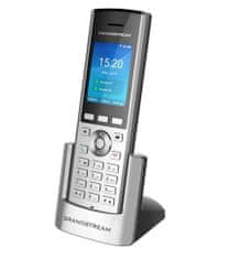 Grandstream WP820 WiFi IP telefon, 2,4" sávos kijelző, 2SIP fiók, videó, BT, Micro USB, roaming hívás
