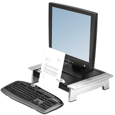 Fellowes Office Suites STANDARD monitorállvány, laptop, 5 magassági pozíció, fekete-ezüst