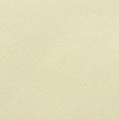 shumee krémszínű oxford szövet napvitorla 3,6 x 3,6 x 3,6 m 