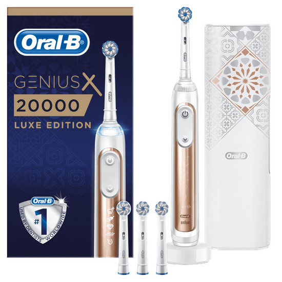 Oral-B Genius X 20000 Rose Gold Sensitive Luxe edition